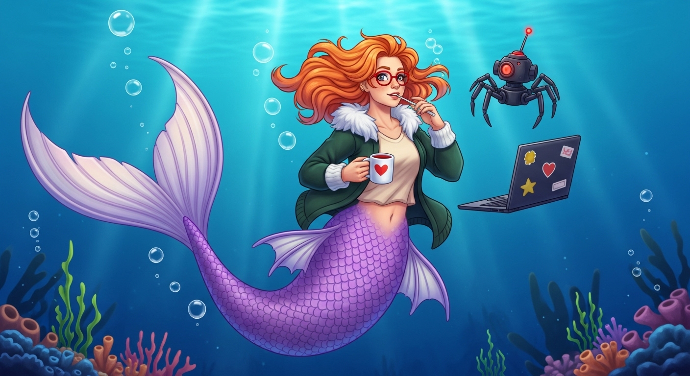 futaba mermaid Blank Meme Template