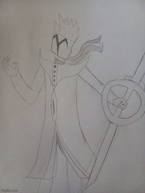 Drawing of Huh_Neat's character I forgot to post | made w/ Imgflip meme maker