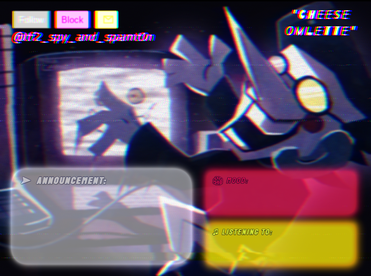 High Quality tf_spy_and_spamt0n Announce. Template (By InteractionSystem) Blank Meme Template