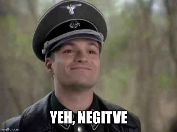 grammar nazi | YEH, NEGITVE | image tagged in grammar nazi | made w/ Imgflip meme maker