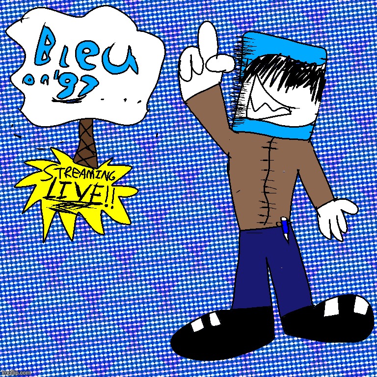 Chantel Le Bleu Prosper The 3rd, AKA Bleu, the Tenna replacement for Josanirune! | made w/ Imgflip meme maker