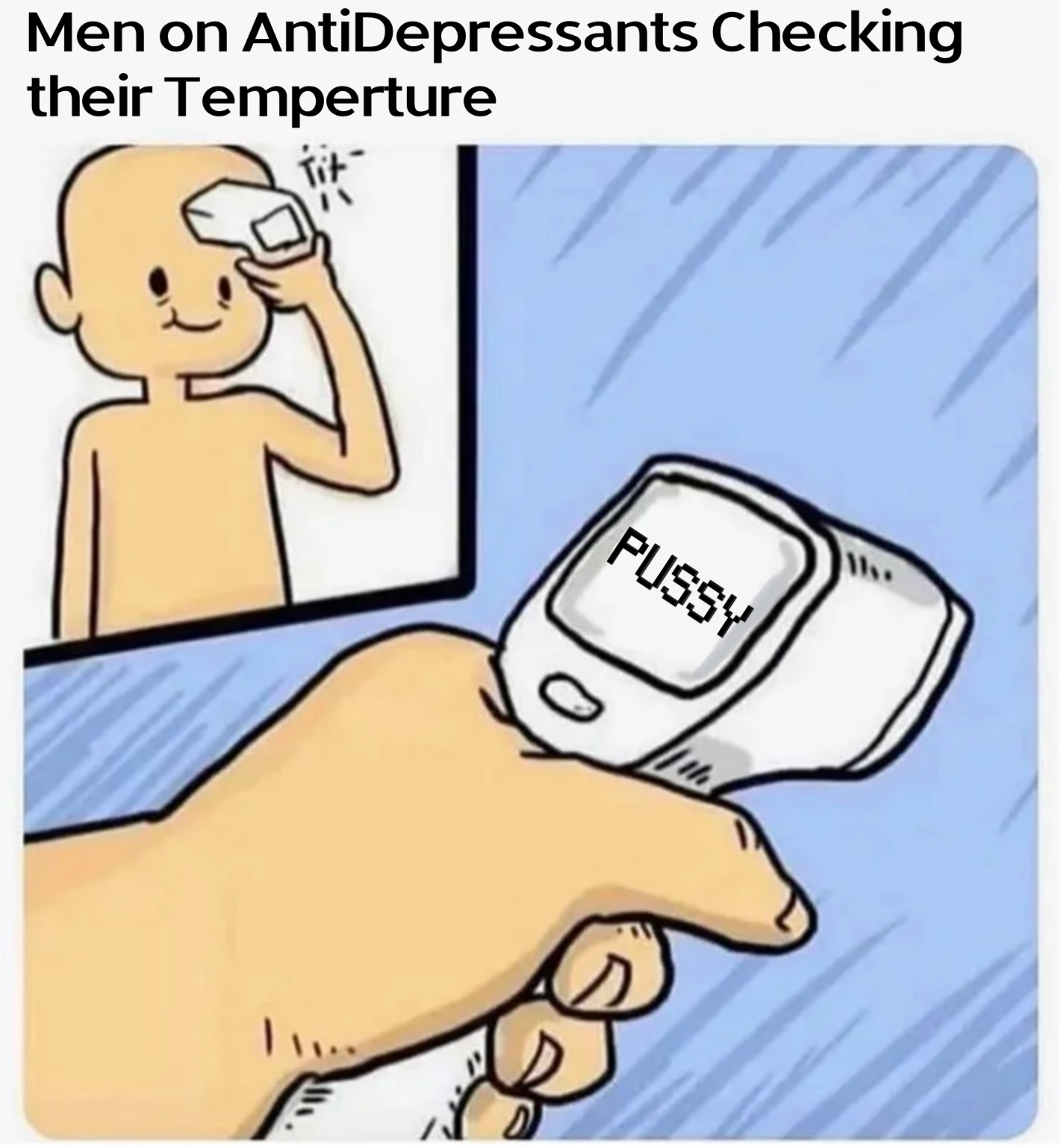 Pussy Blank Meme Template