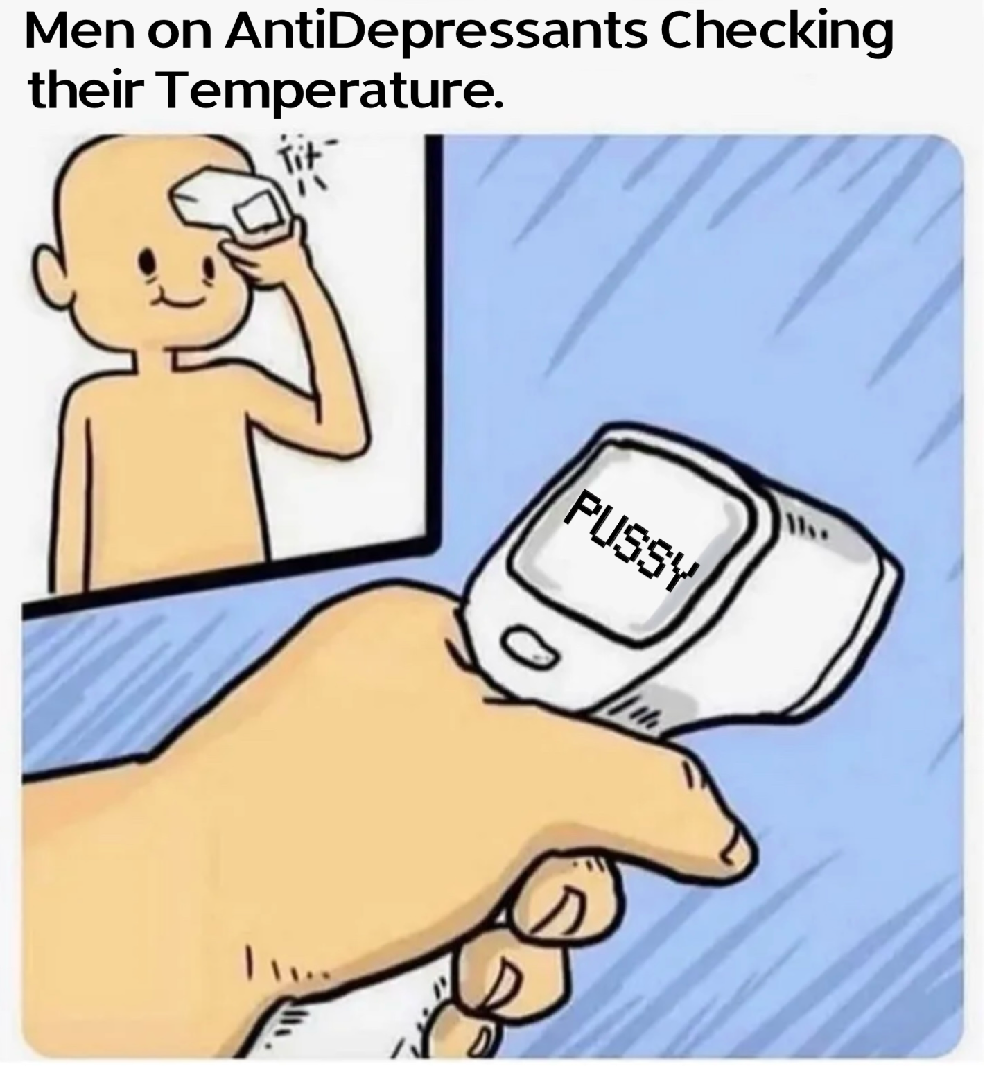 Pussy Blank Meme Template