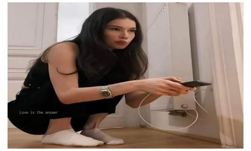 Messy girl Blank Meme Template