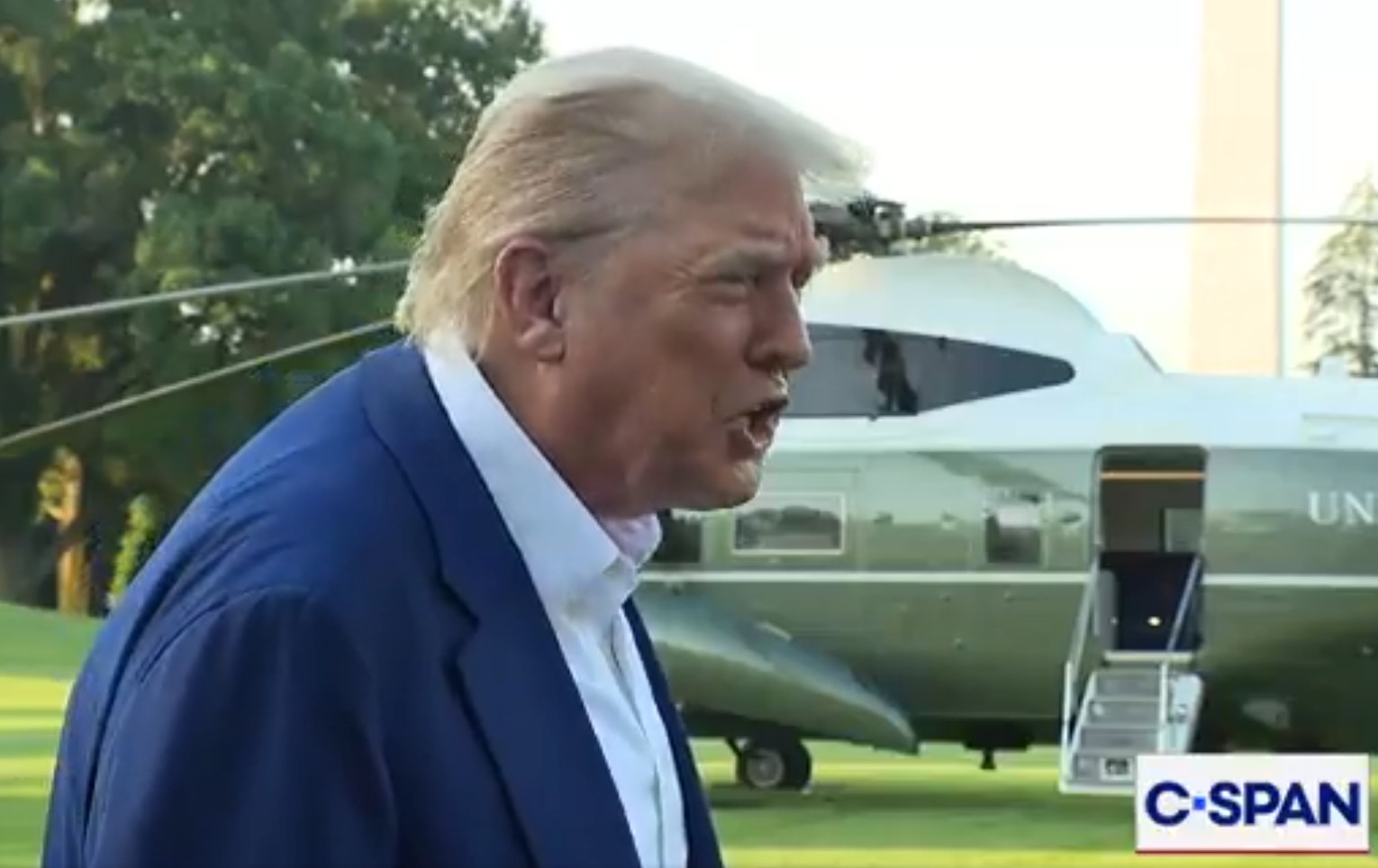 Trump F-Bomb Blank Meme Template