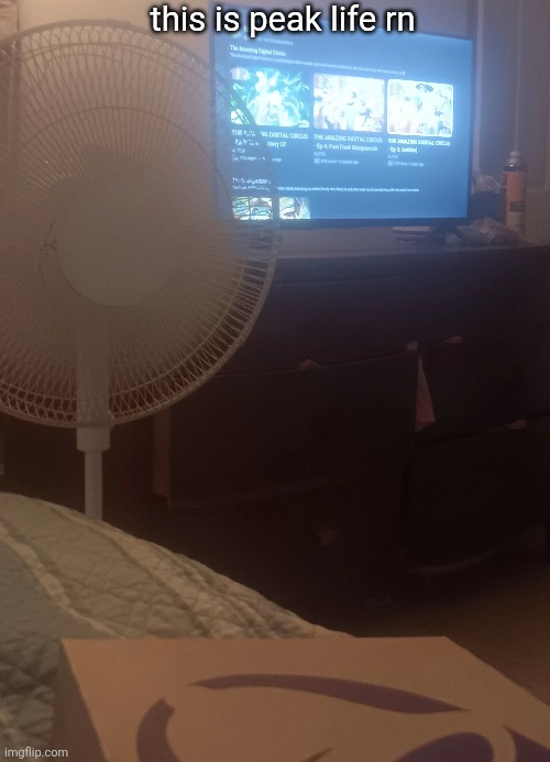 boutta watch tadc 5 in my bed with taco bell | this is peak life rn | made w/ Imgflip meme maker