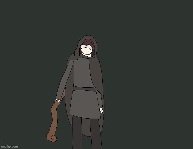 The Blind Prophet, Tiresias | image tagged in drawing | made w/ Imgflip meme maker