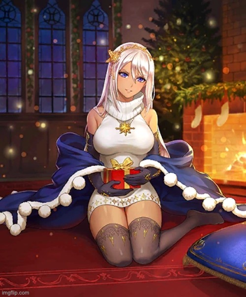 Bye chat, posting this because I'm bored | image tagged in elmina -- yuletide rogue | made w/ Imgflip meme maker