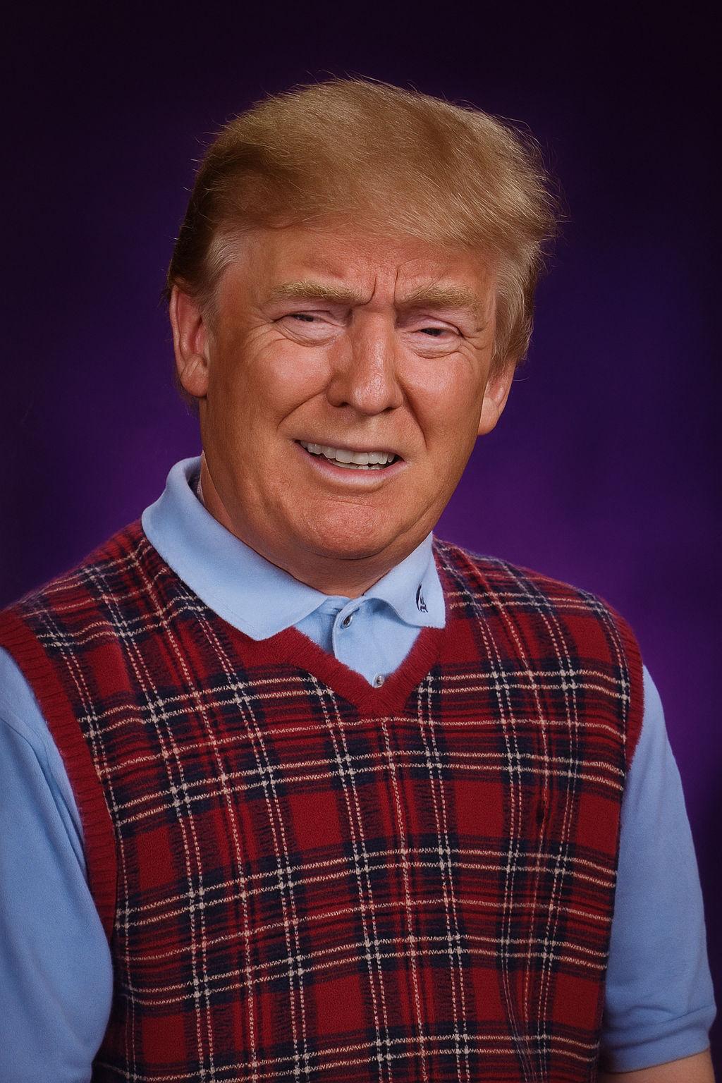 Bad Luck Donald Blank Meme Template
