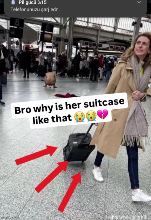 why would you buy that suitcase | made w/ Imgflip meme maker