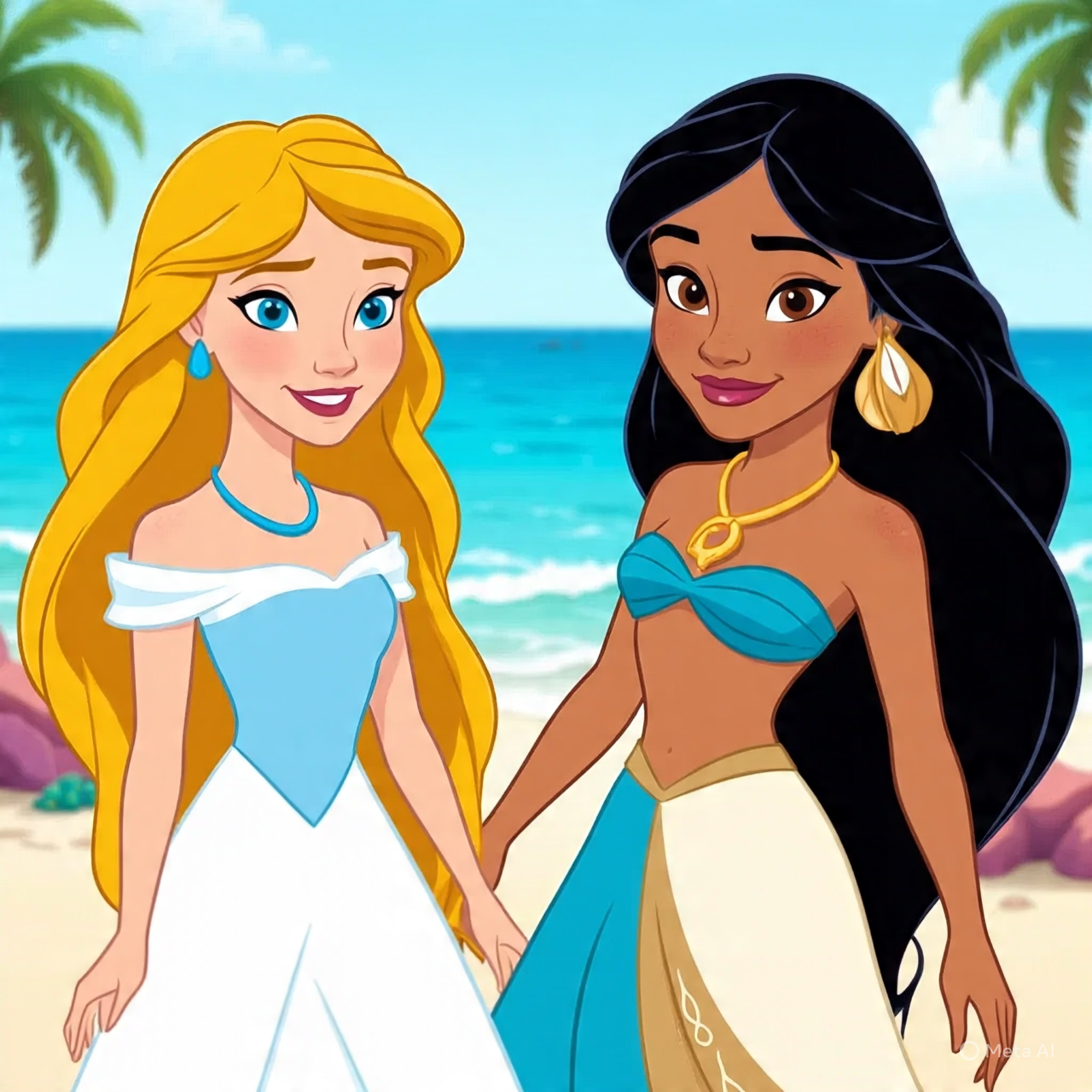 Kida's Best Friends Blank Meme Template