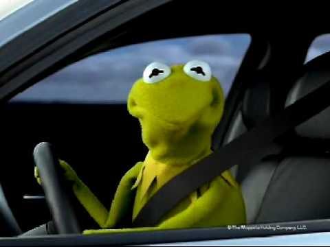 High Quality Kermit Car Blank Meme Template