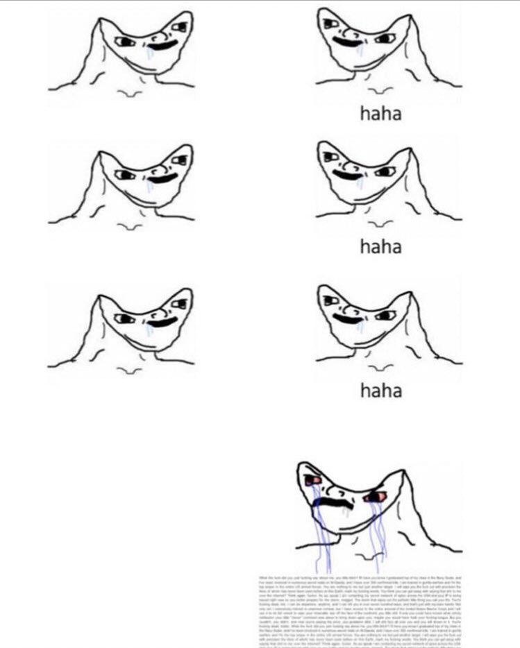 Haha Bad Blank Meme Template
