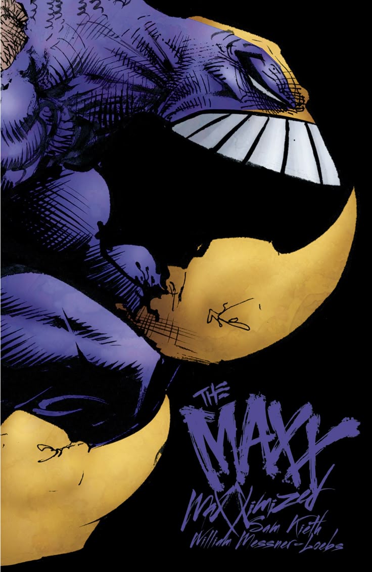 The Maxx comic Blank Meme Template