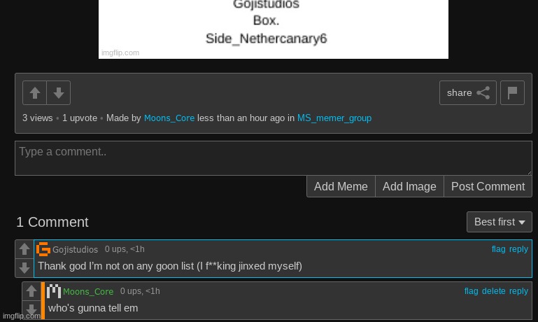 made w/ Imgflip meme maker