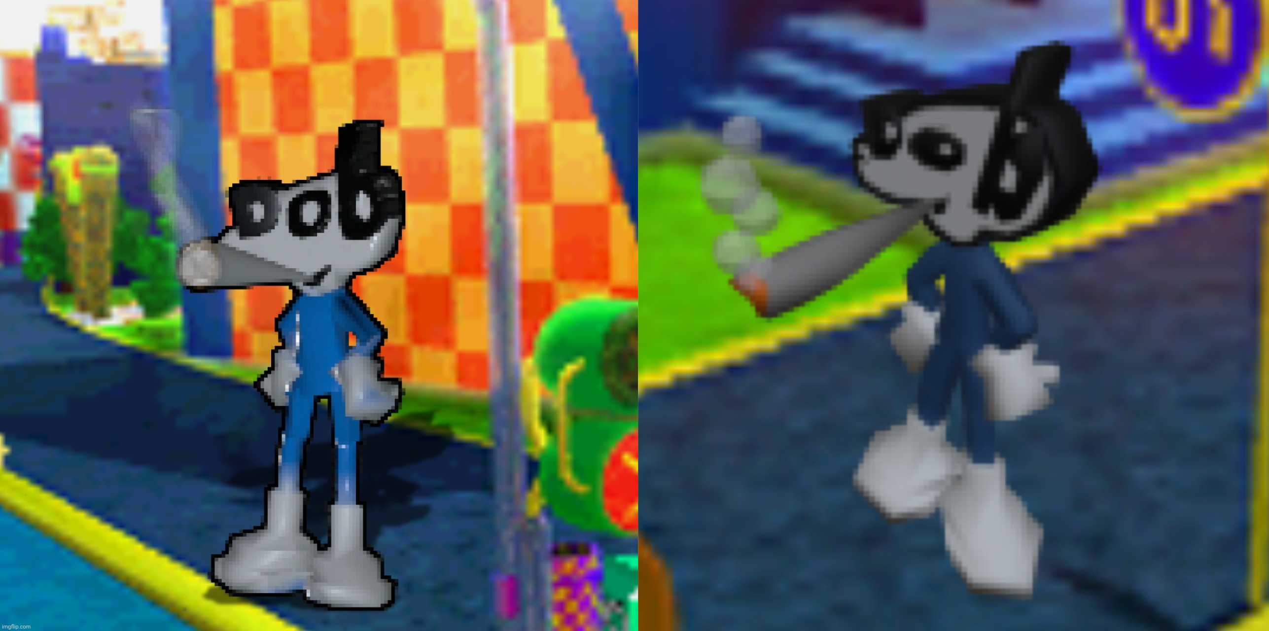 Is old (left) or new (right) better | made w/ Imgflip meme maker