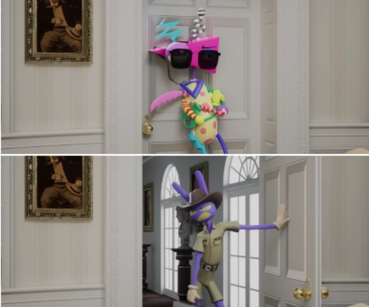 OI, MATE! Door slam Blank Meme Template