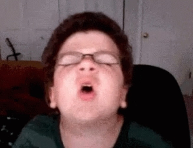 Jerking off boy Blank Meme Template