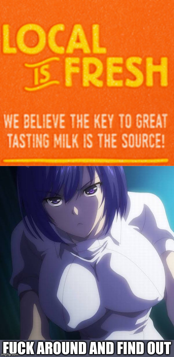 FUCK AROUND AND FIND OUT | image tagged in enfermera sexy tachibana | made w/ Imgflip meme maker