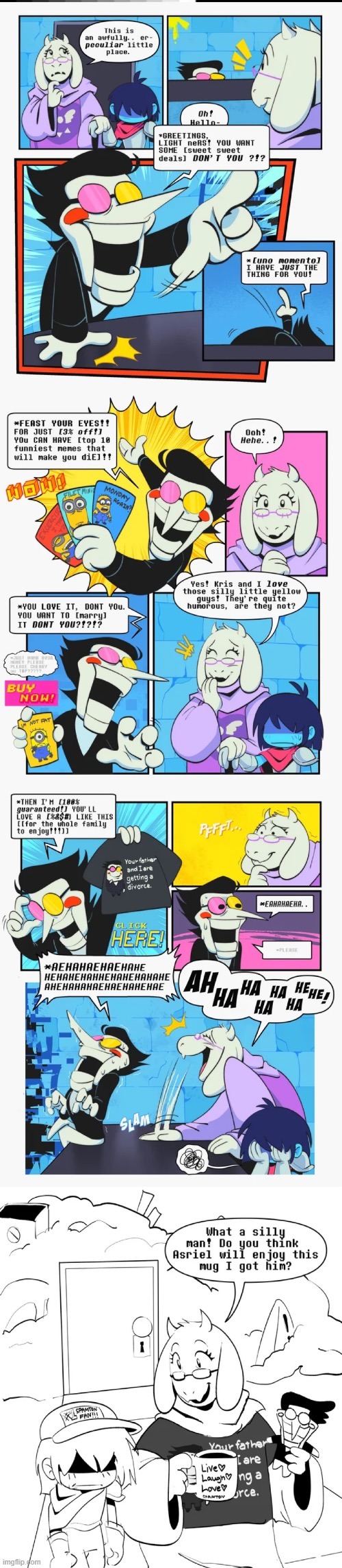 image tagged in undertale,deltarune | made w/ Imgflip meme maker