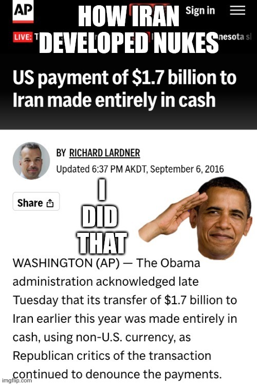 HOW IRAN DEVELOPED NUKES | made w/ Imgflip meme maker