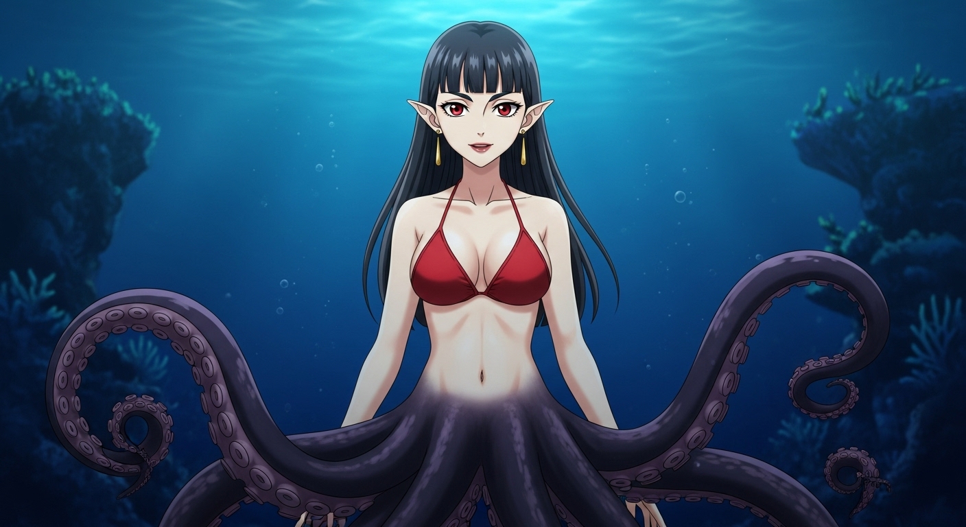 yor forger sea witch Blank Meme Template