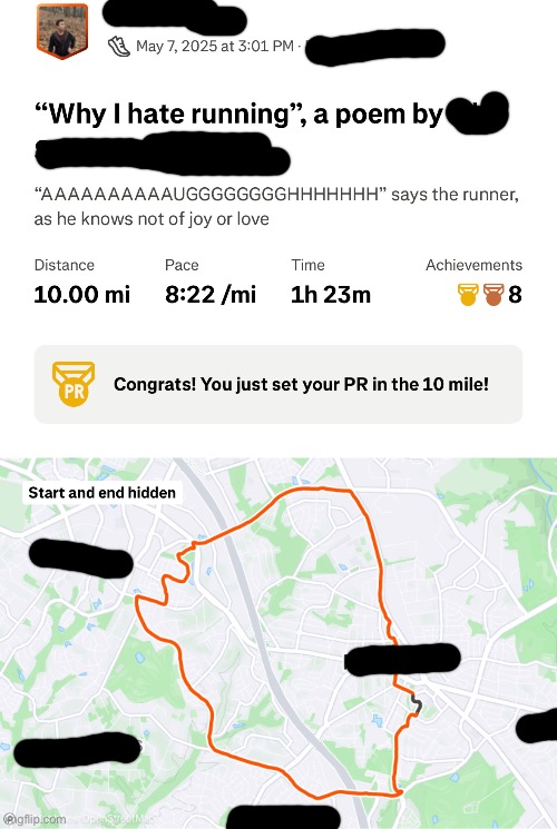 This remains my strangest run | made w/ Imgflip meme maker