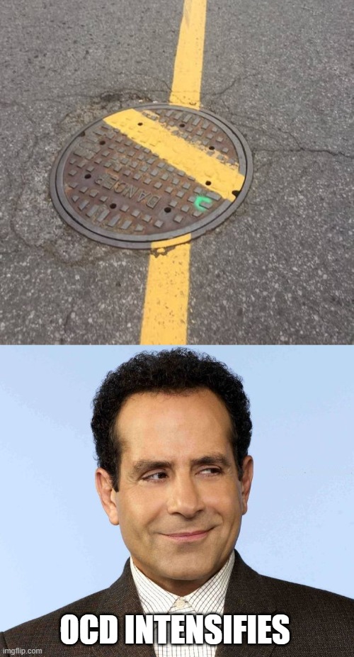 Turn the Lid | OCD INTENSIFIES | image tagged in monk the ocd detective | made w/ Imgflip meme maker