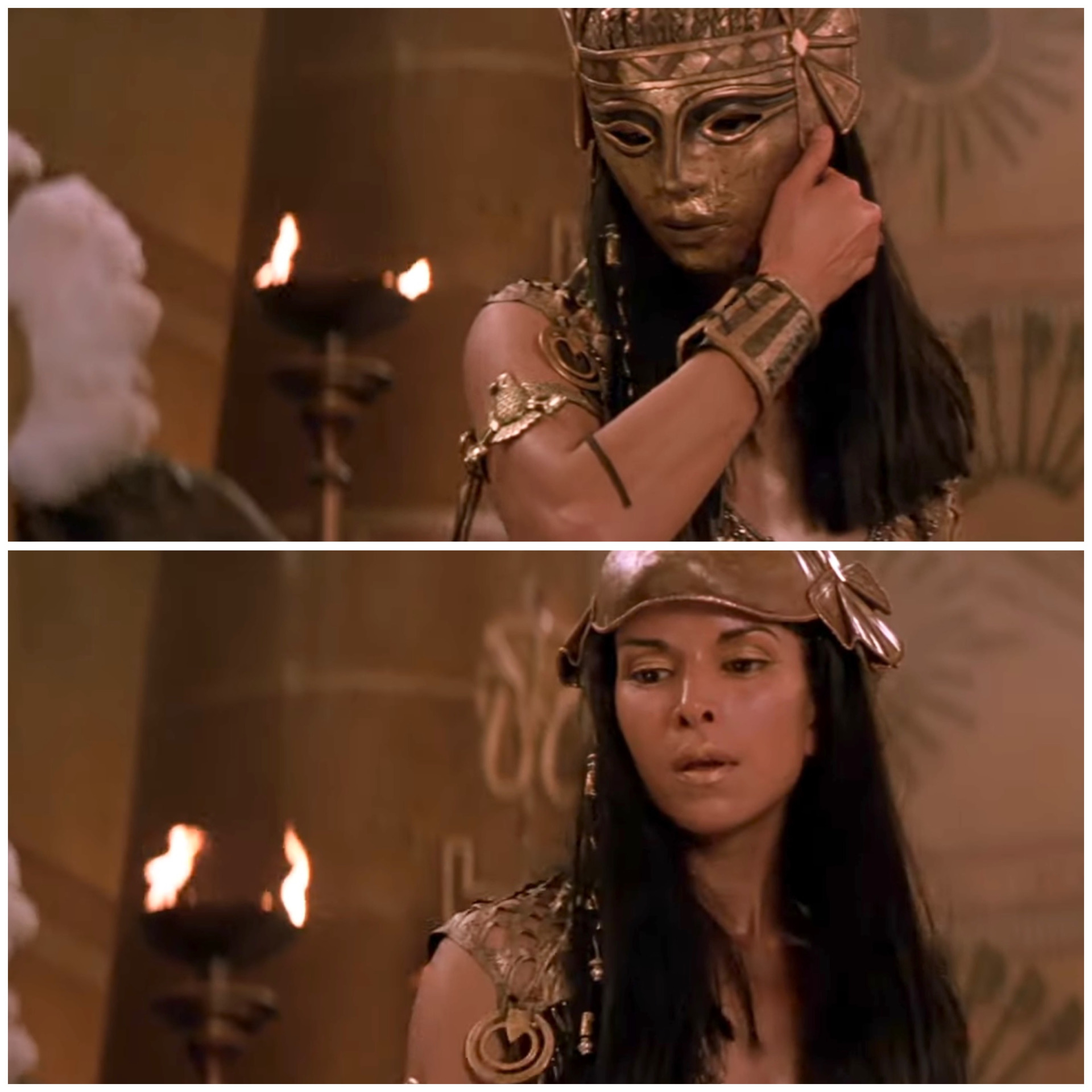 The Mummy Returns: Anck su Namun Unmasked Blank Meme Template