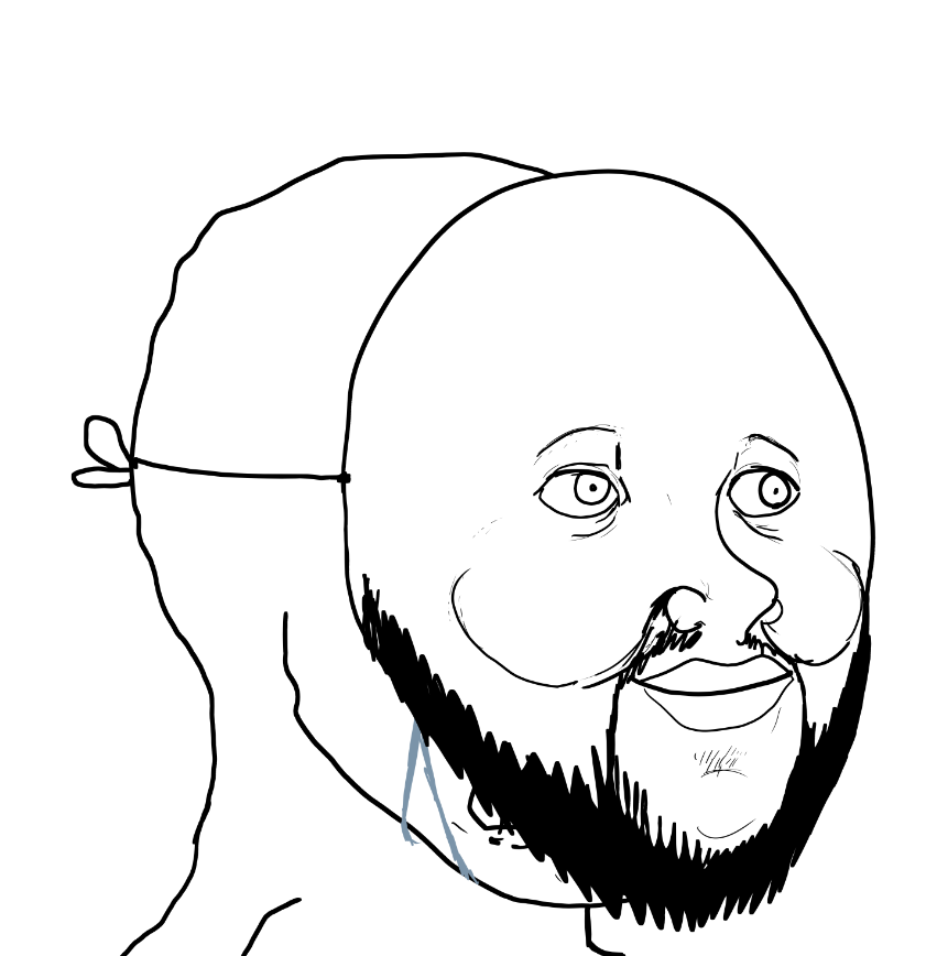 JD Vance Mask soyjack Blank Meme Template