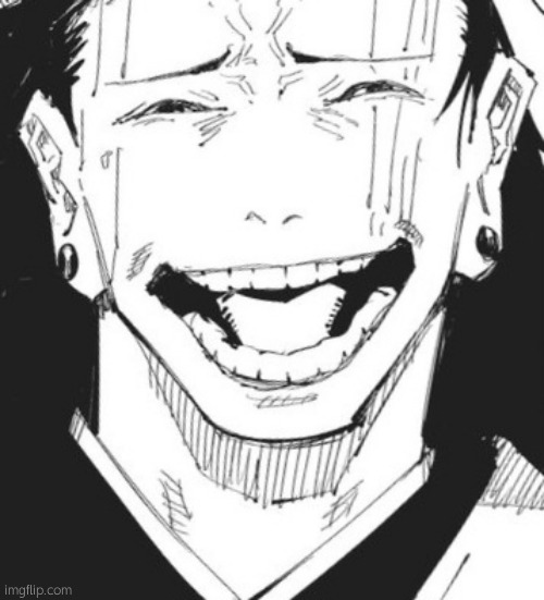 Kenjaku happy | image tagged in kenjaku happy | made w/ Imgflip meme maker