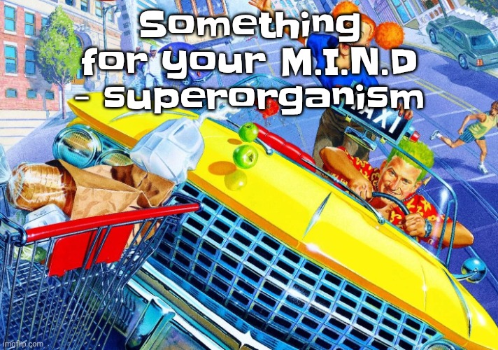 Vroom Vroom | Something for your M.I.N.D - superorganism | image tagged in vroom vroom | made w/ Imgflip meme maker