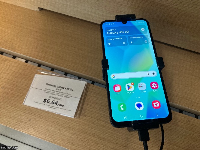 Found this deal in a Verizon store, is it worth it | made w/ Imgflip meme maker