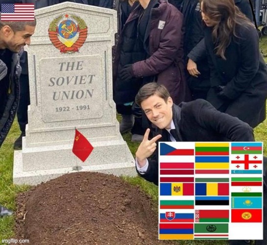 image tagged in grant gustin over grave | made w/ Imgflip meme maker