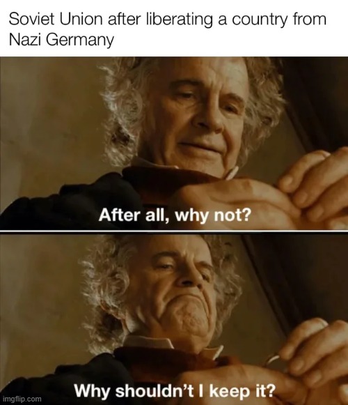 here we go again | image tagged in communism,nazi,ww2,soviet union,ussr,fascism | made w/ Imgflip meme maker