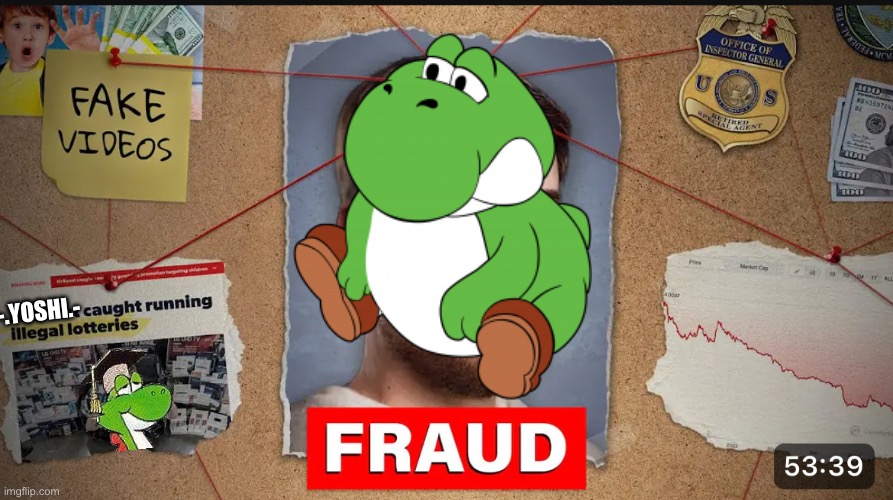 I worked for -.Yoshi.-, he is a fraud | -.YOSHI.- | image tagged in i worked for mr beast he is a fraud,this is a joke | made w/ Imgflip meme maker