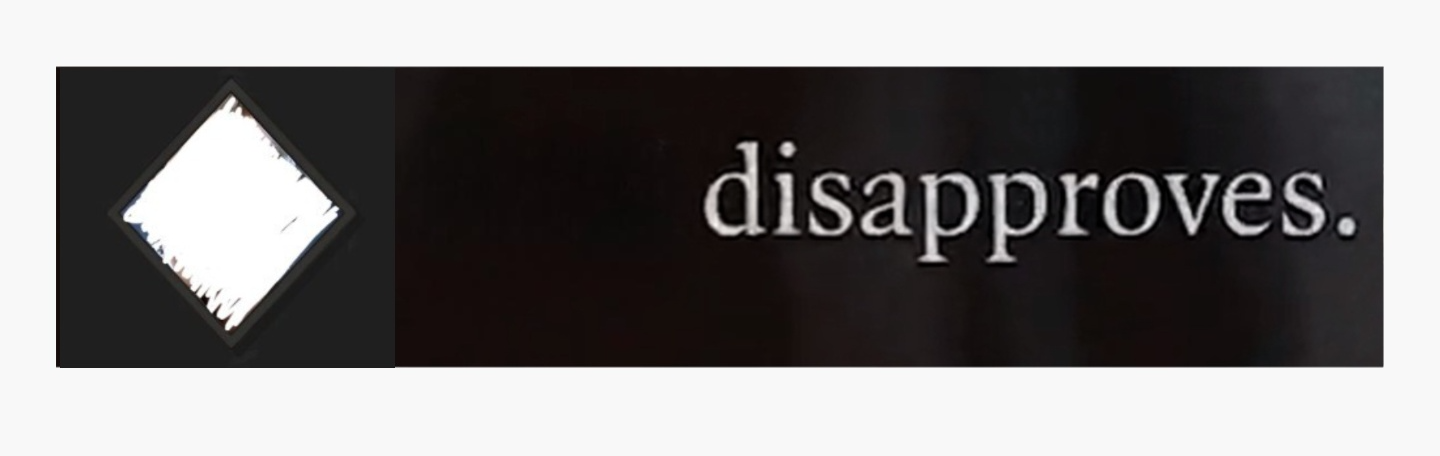 BG3 DISAPPROVES TEMPLATE Blank Meme Template