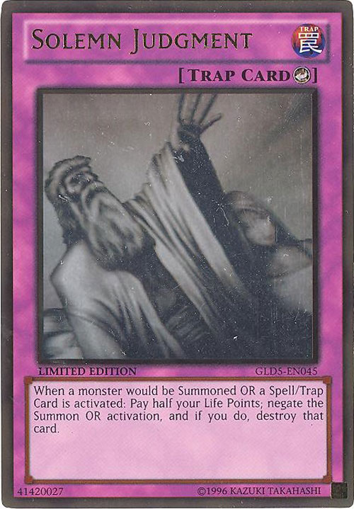 Solemn Judgement Blank Meme Template