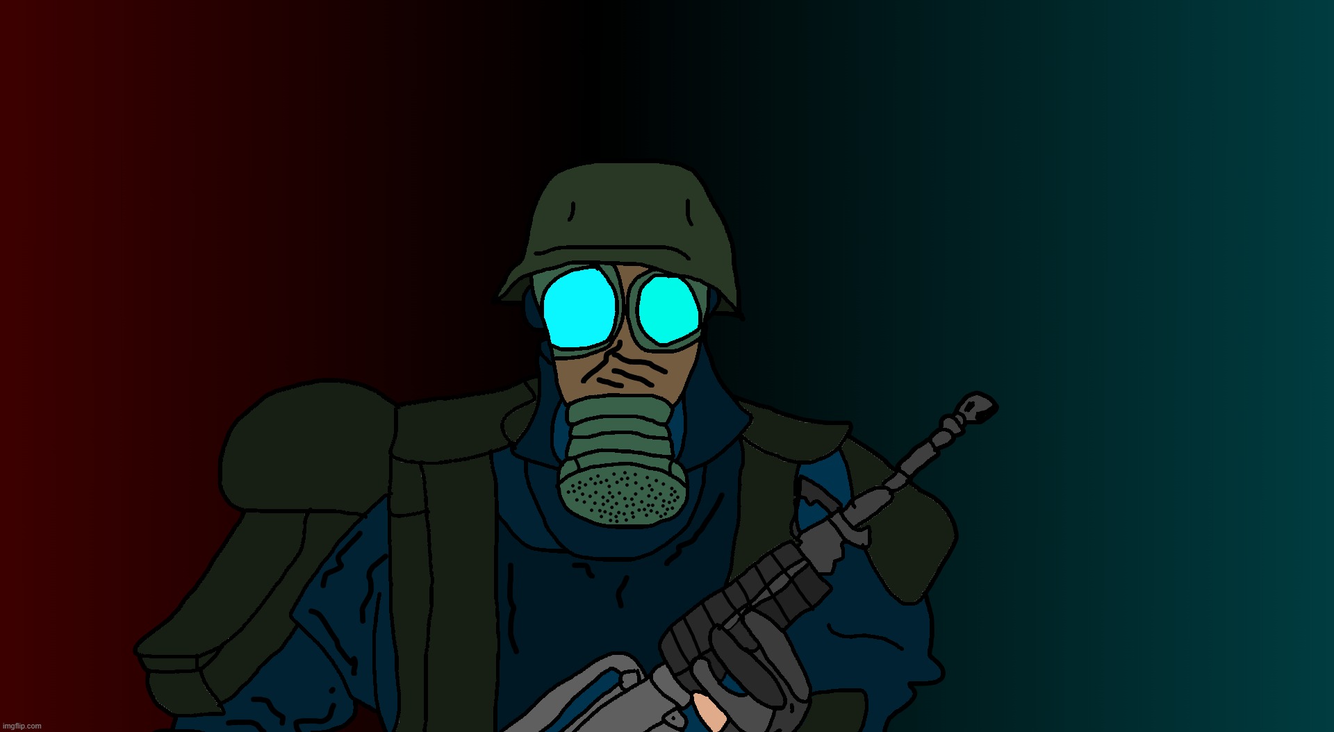 SCD Grunt (TimeZone) | image tagged in timezone,game,art,artwork,cartoon,villain | made w/ Imgflip meme maker