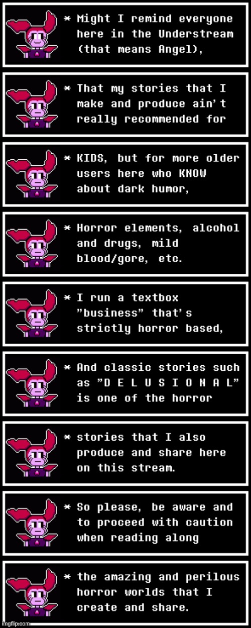 Drunk_Spinel Entertainment PSA 1 | made w/ Imgflip meme maker