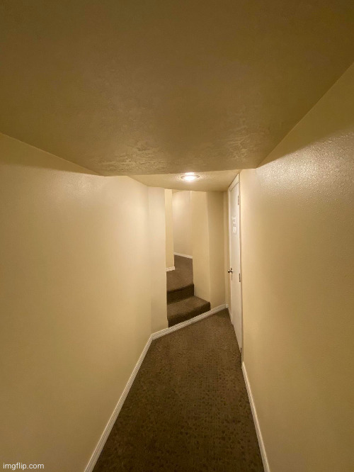 nowhere | image tagged in liminal hotel hallway | made w/ Imgflip meme maker