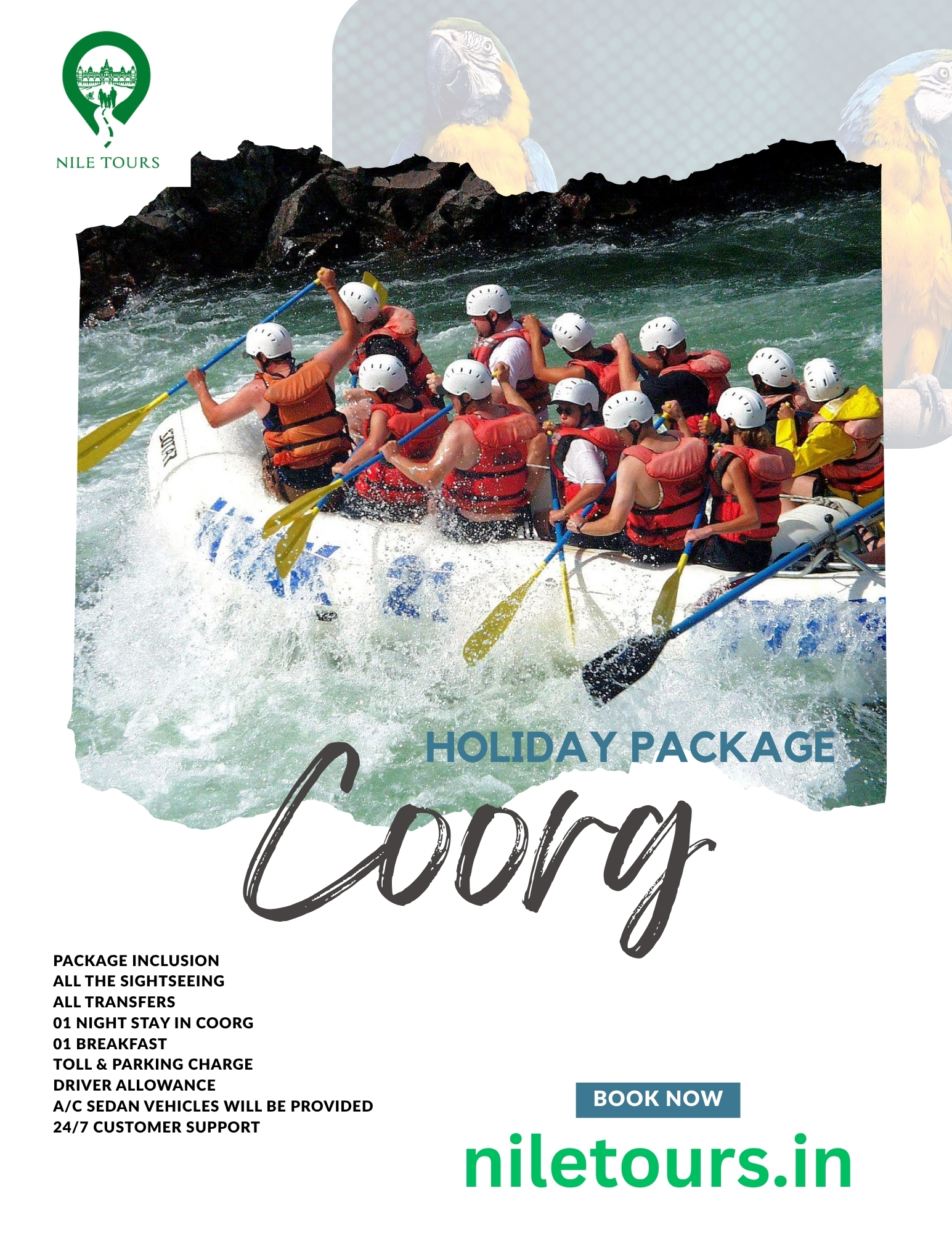 Coorg Holiday Package Blank Meme Template