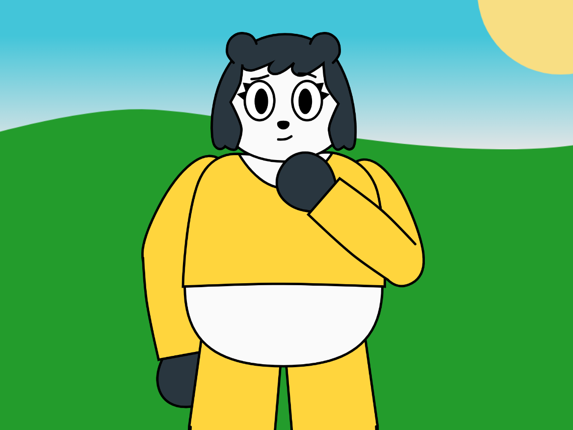 Tamara the Panda Blank Meme Template