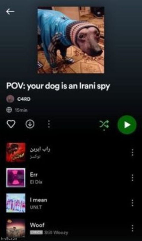 image tagged in memes,spotify | made w/ Imgflip meme maker