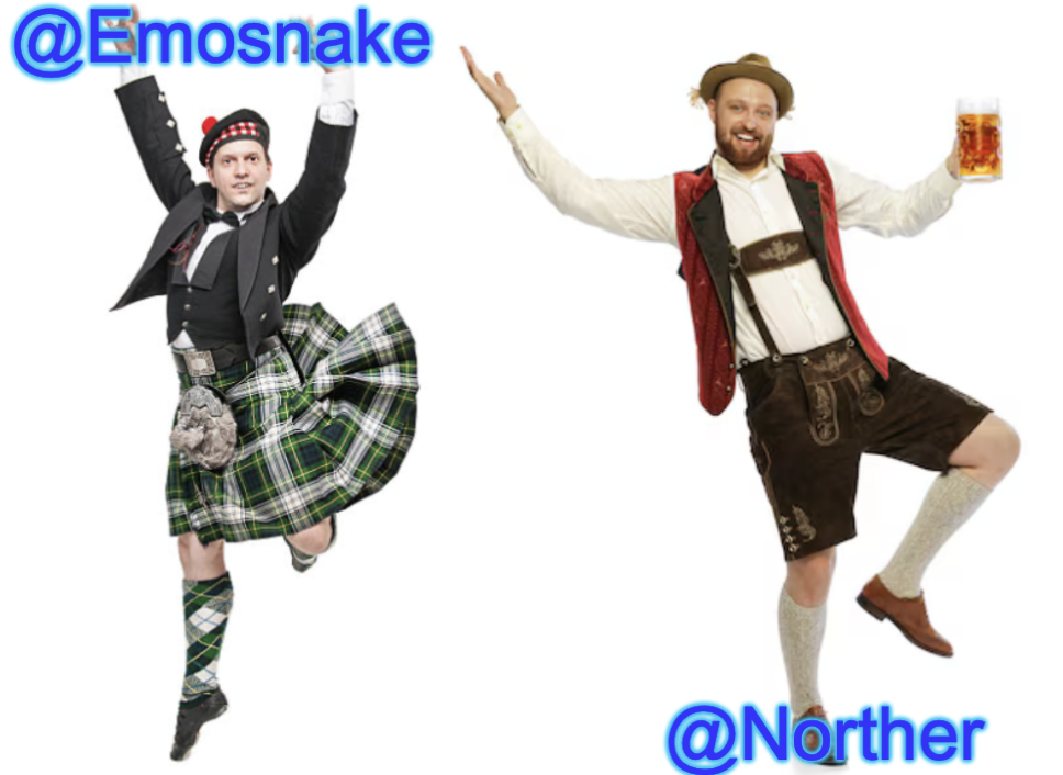 High Quality Emosnake & Norther shared temp Blank Meme Template