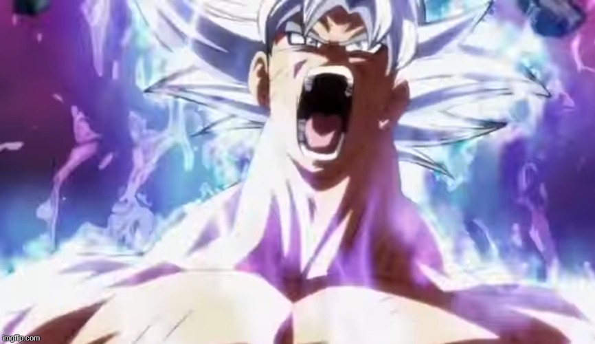 Pissed Off Goku | image tagged in pissed off goku | made w/ Imgflip meme maker