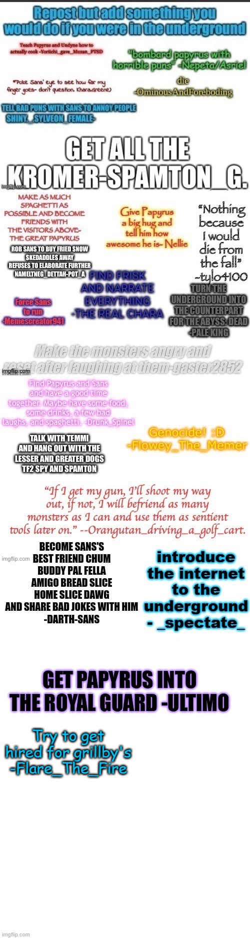 No title needed | Try to get hired for grillby's -Flare_The_Fire | made w/ Imgflip meme maker