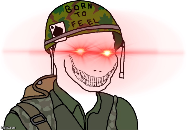 USA Vietnam War wojak | image tagged in usa vietnam war wojak,badass,vietnam,wojak | made w/ Imgflip meme maker