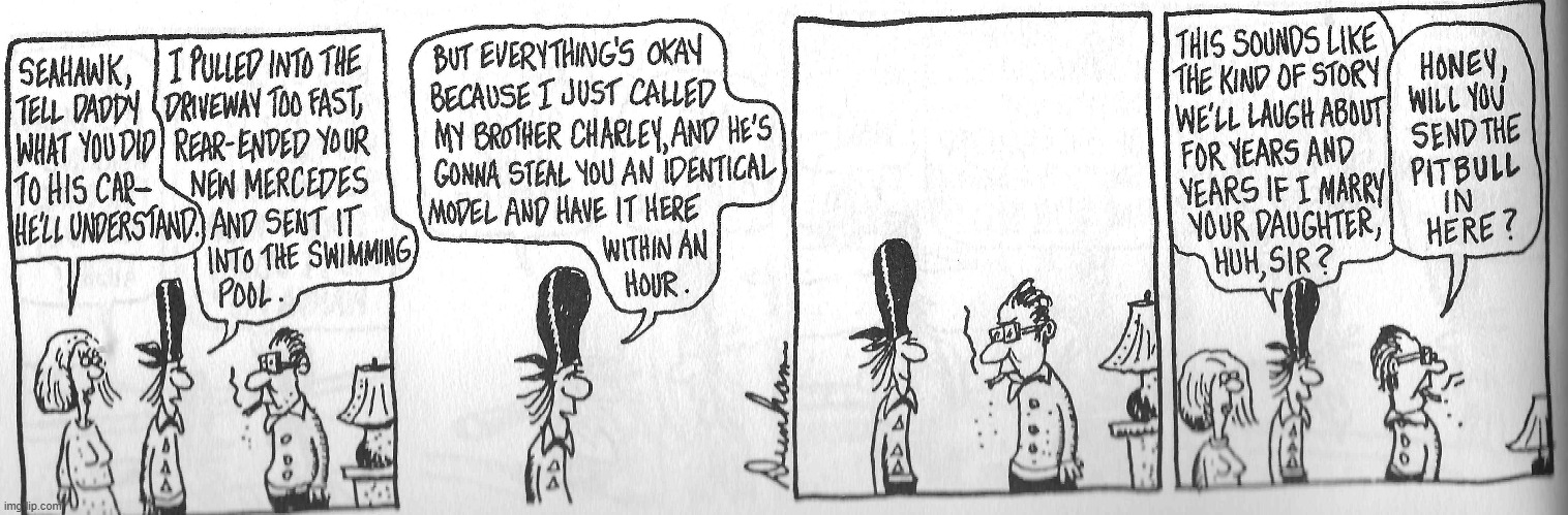 Classic Overboard | image tagged in comics | made w/ Imgflip meme maker