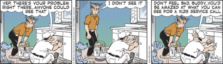 Blondie | image tagged in comics | made w/ Imgflip meme maker